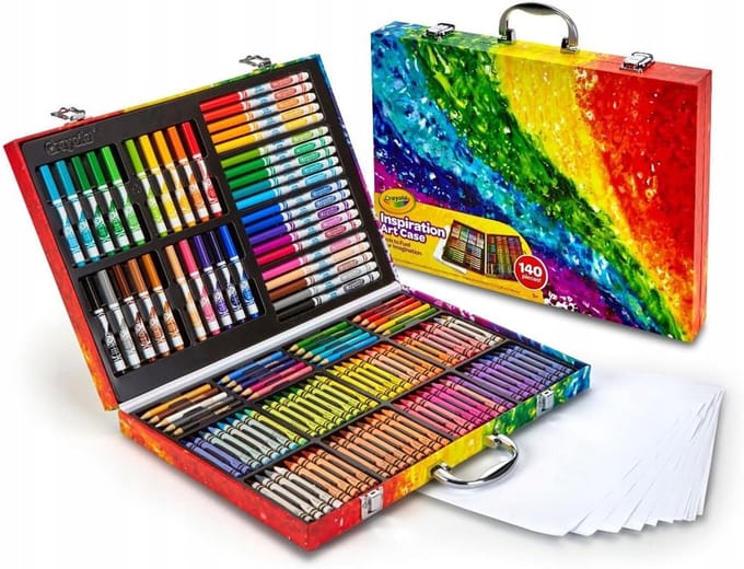 Creatieve Teken- en Kleurset 140 Delen