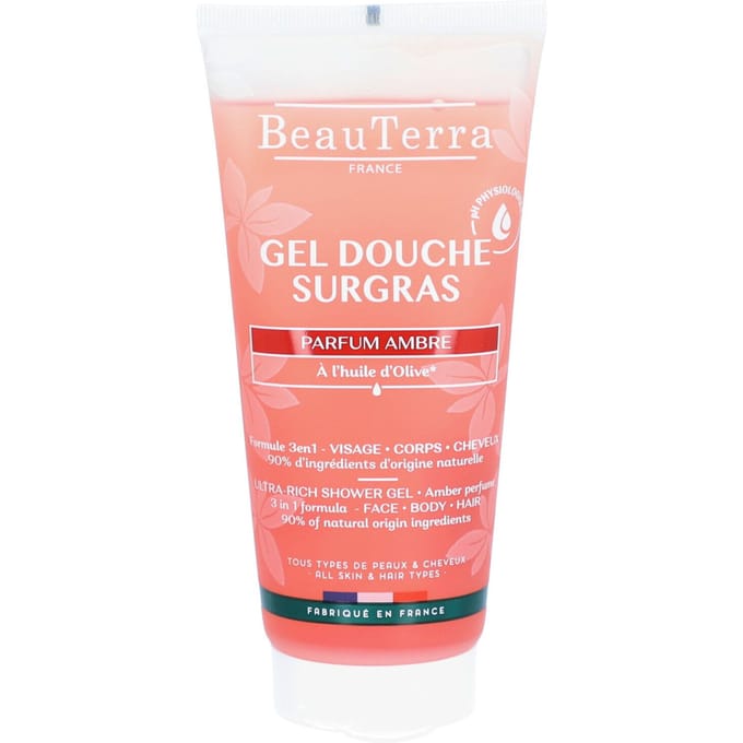 BeauTerra Ultra Rich Shower Gel Ambre 200 ml