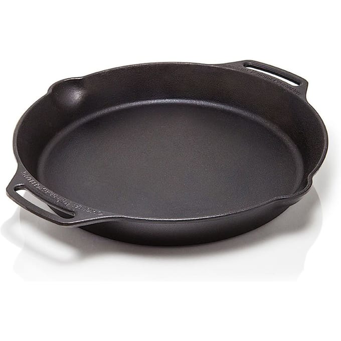 Petromax fp30h-t, skillet, 30 cm, pan met handgrepen, gietijzer, zwart