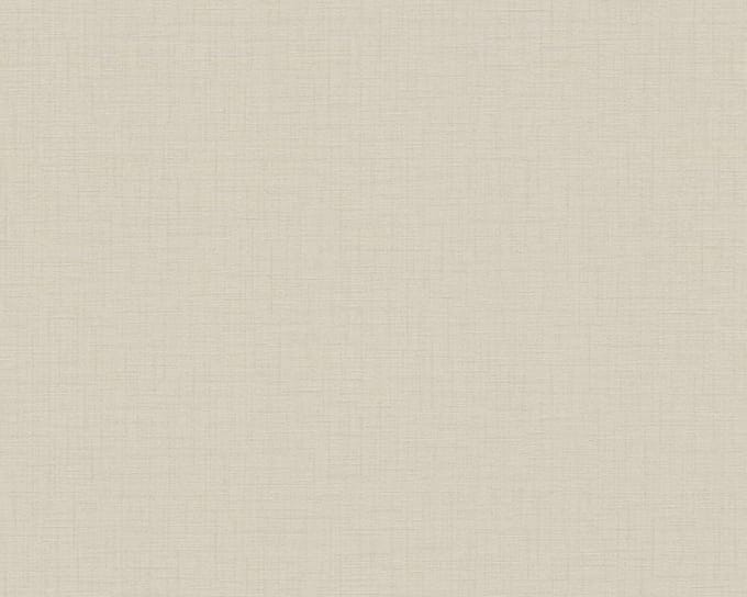 LINNENLOOK BEHANG | Textiel Structuur - zijdegrijs - A.S. Création My Home My Spa