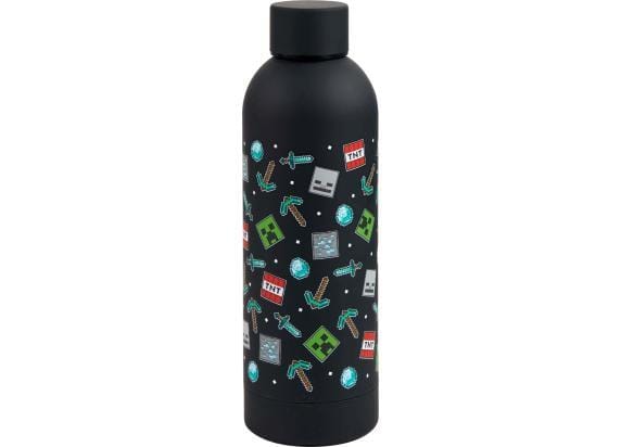 Minecraft Stainless Steel drinkfles soft touch 700ml Drinkflessen