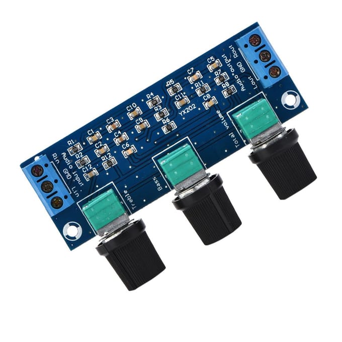 YX202 Passieve Tuning Verzwakte Hoge en Lage Tonen Aanpassingsbord Volumeregelaar
