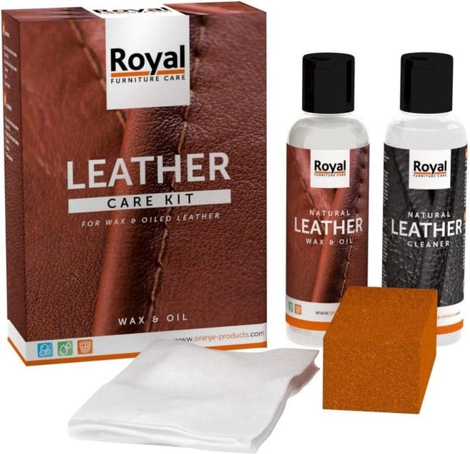 Royal Leather Care Kit - Wax & Oil
