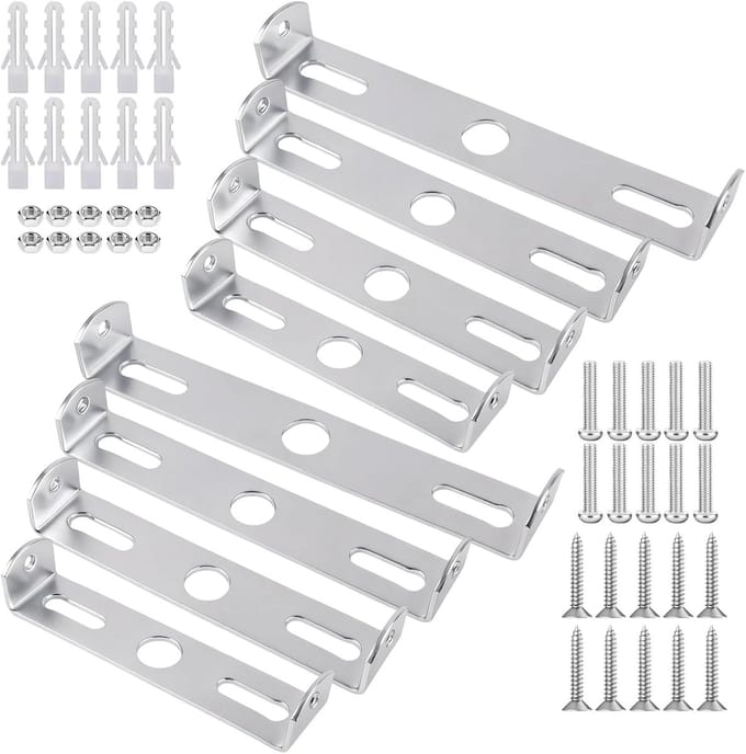 Plafondlamphouder Set - Montage Bevestiging - Lamp Installatie - Verstelbare Maten - 80 110 mm