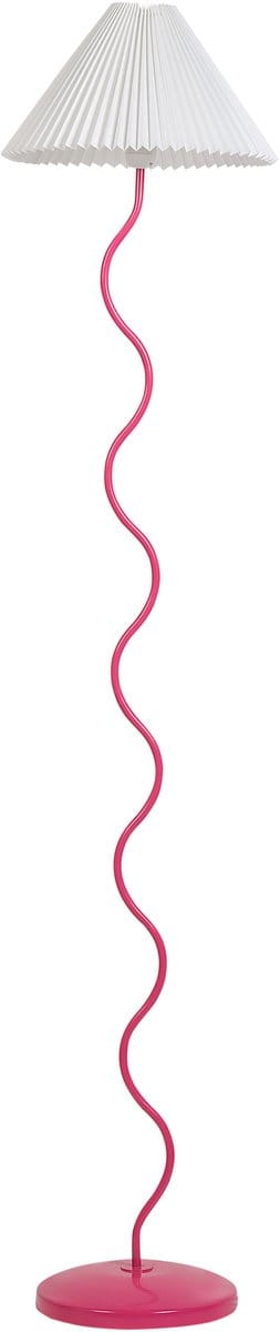 JIKAWO - Staande lamp - Roze - Metaal