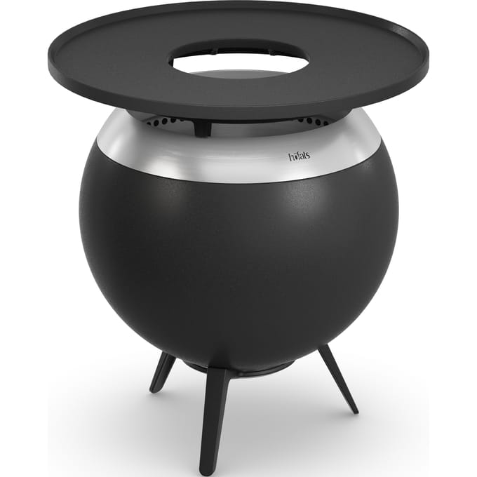 Höfats - MOON 45 Plancha grillset laag - zwart