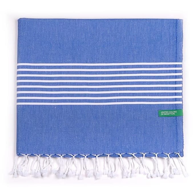 COULEURS UNIES DE BENETTON - Hammam 80 x 165 cm 170 g/m² 100% Coton. 80x165 Bleu
