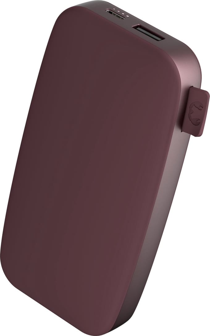 Fresh ‘n Rebel Powerbank 12000 mAh - Snellader (20W PD) - Powerbank iPhone en Samsung - USB-C en USB-A - Deep Mauve