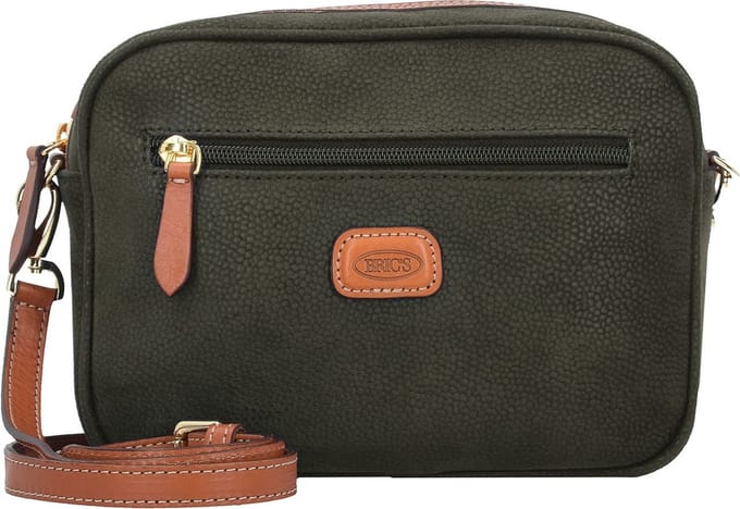 BRIC'S Schoudertas Life Crossbody Bag Olive Groene