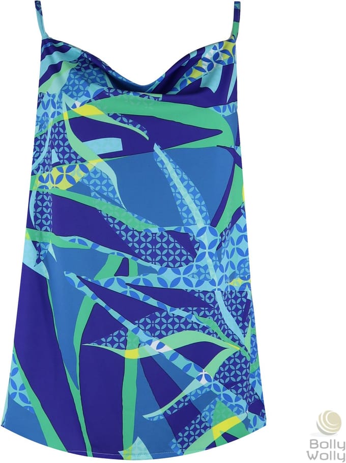 Verysimple - blauw groene top - maat 36