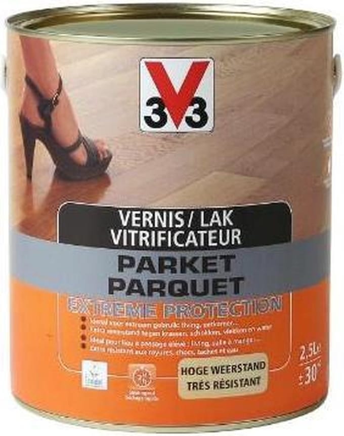 V33 Vernis Lak Parket Extreme Protection Transparant Mat 2,5l