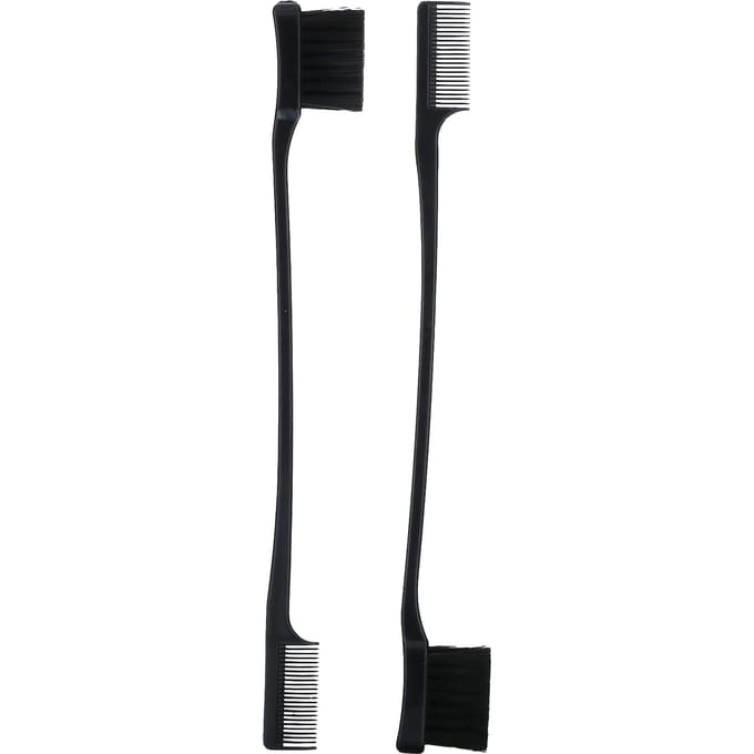 Kitsch, brosse et peigne à double tranchant, 2 brosses