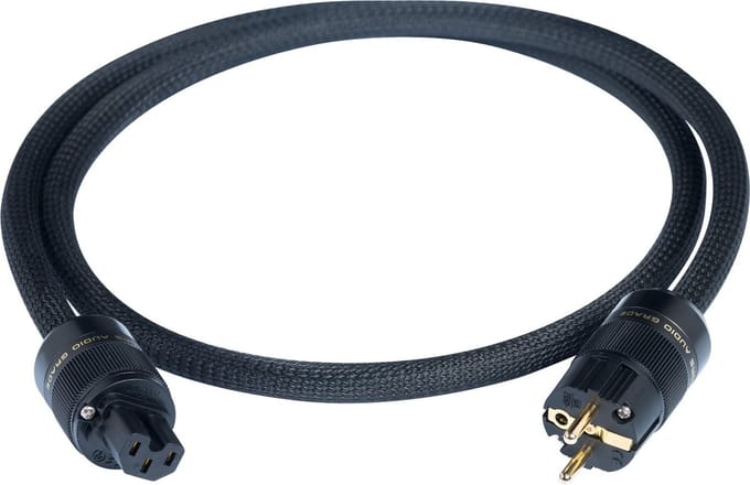 NorStone | Arran Power 1 Voedingskabel | gold-plated connectoren | OFC 2,5mm² | 1,0 meter