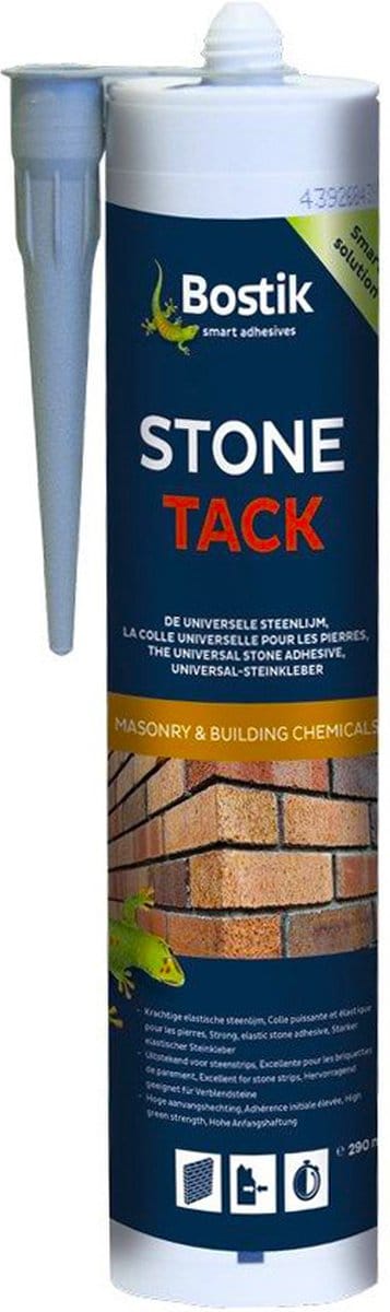 Bostik Stone Tack 290 ml Zwart