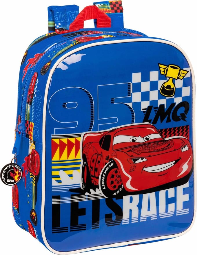 Disney Cars Peuterrugzak, Race Ready - 27 x 22 x 10 cm - Polyester