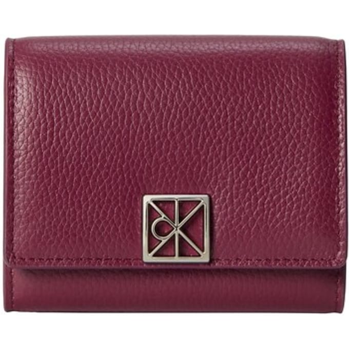 Portemonnee Calvin Klein Jeans Emblem Hw Pebble Trifold W/Zip