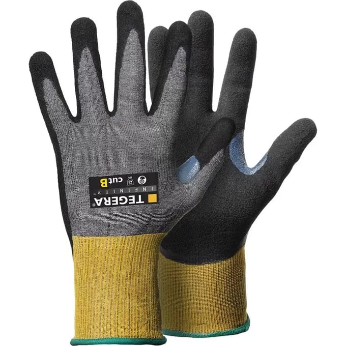 Flexibele synthetische snijbestendige beschermhandschoenen TEGERA CRF Infinity