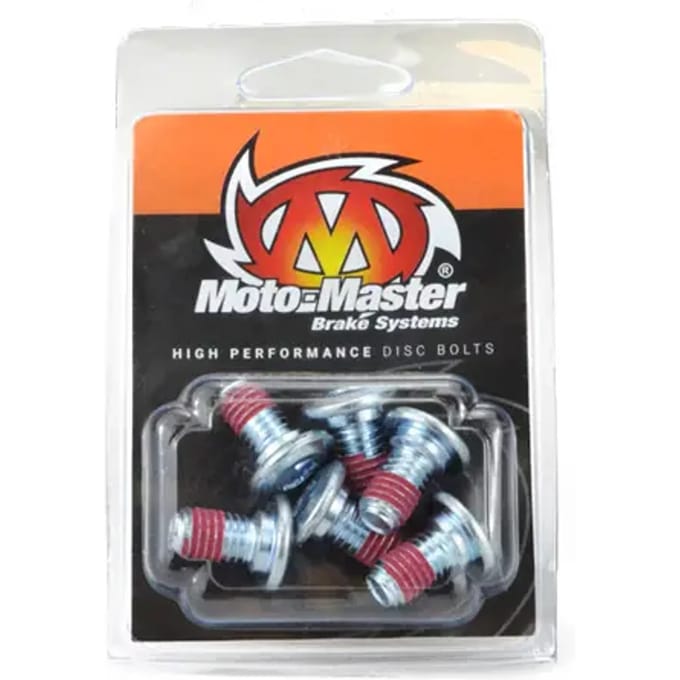 Hexagonale boutenset met platte kop Moto-Master (x100)
