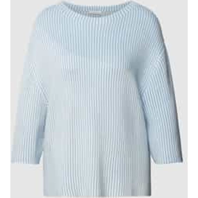 Gebreide pullover met structuurmotief