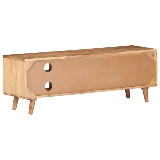 vidaXL - Tv-meubel - 115x30x39 - cm - massief - acaciahout