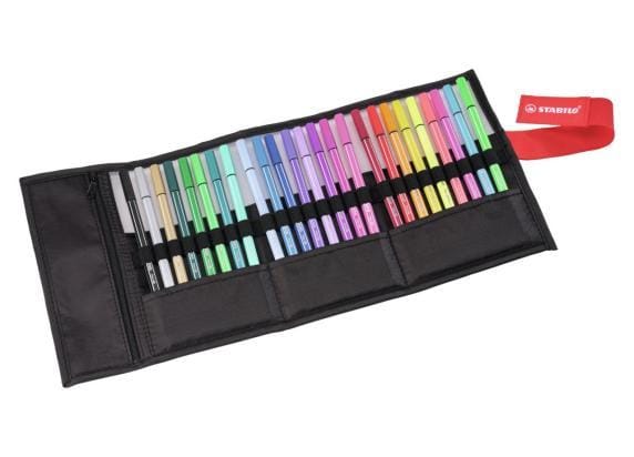 STABILO Pen 68 - Premium Viltstift - Rollerset - ARTY - Set Met 25 Verschillende Kleuren