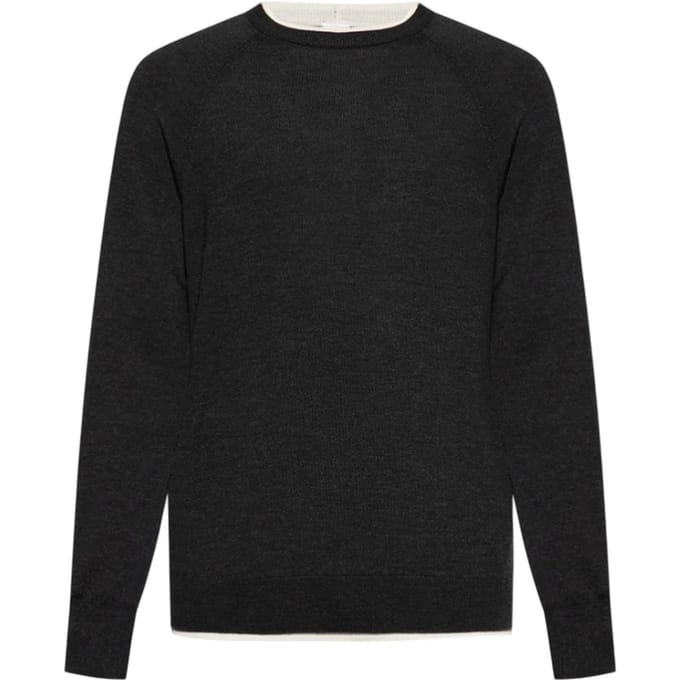 shirts man Eleventy - Crewneck breien - grijs