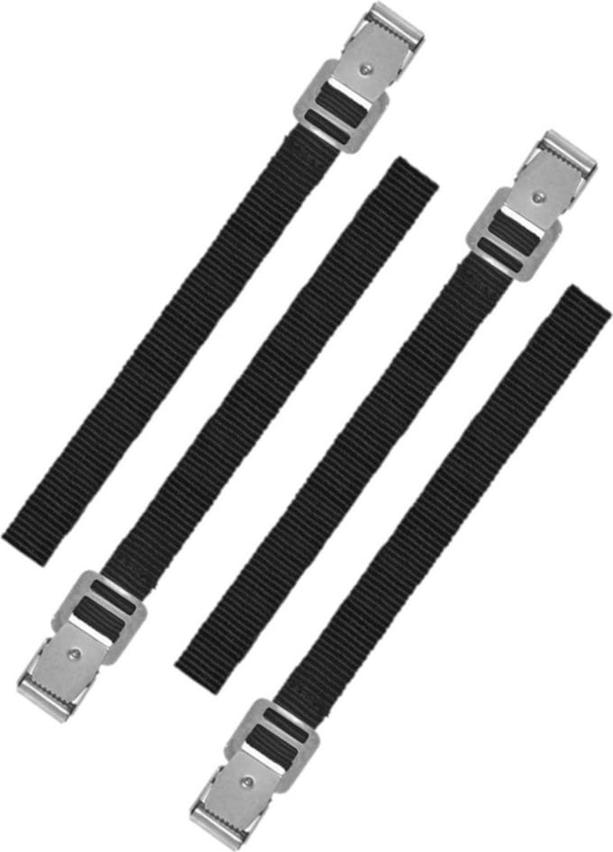 Proplus caravan/camper fietsen spanbanden/sjorbanden/bindriemen - 6x stuks - 30 cm - Auto/caravan/camper fiets accessoires