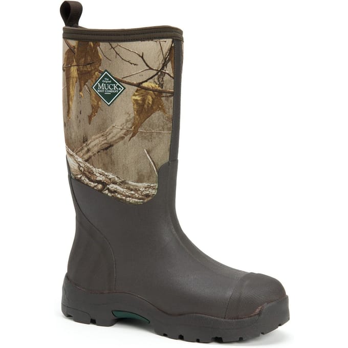 Muck Boot Derwent II | Zwart/Bark - Regenlaarzen - Maat 44 -