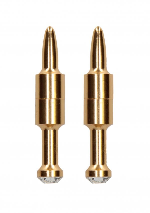 Ouch - Magnetische Tepelklemmen - diamant pen - Goud