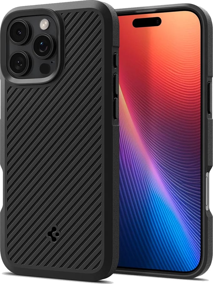 Spigen Hoesje geschikt voor iPhone 16 Pro Max - Core Armor - Zwart