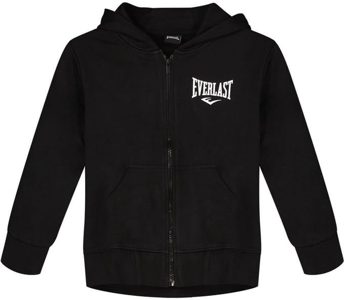 Everlast Lfs Fw Basic Sweatshirt Met Rits Zwart 14 Years Jongens