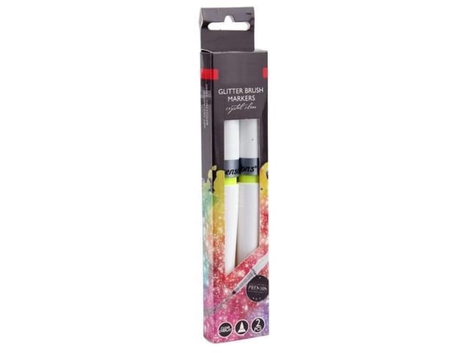 Nassau Glitter Brushstiften 2 stuk