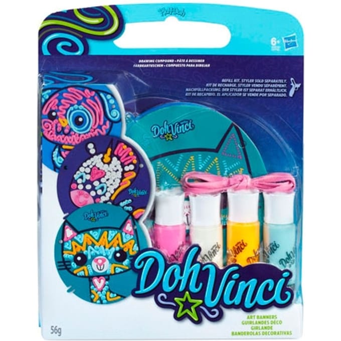 Play-Doh Doh Vinci Art Banner navulset