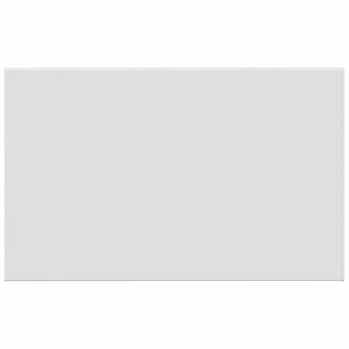 vidaXL - Raamdorpel - Wit - 100 - x - 50 - x - 4,5 - cm - PVC