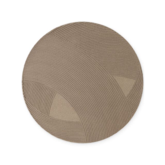 Ted Baker Kensington rond wollen vloerkleed Victoria Beige - Rond 200 Ø - (L)