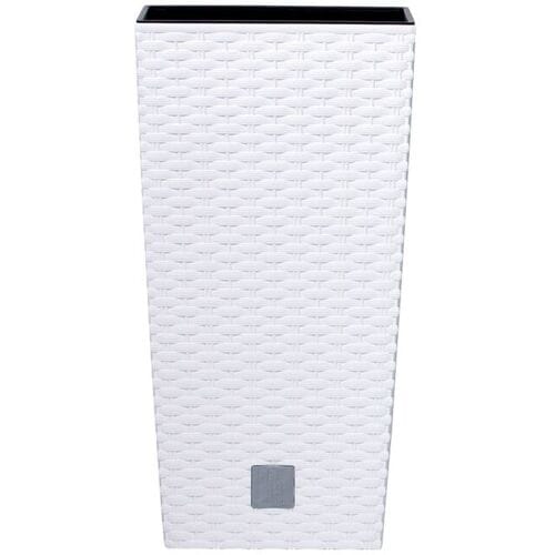 Bloempot Bloembak Rato Square 40x40x75cm WIT Prosperplast
