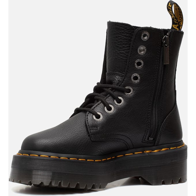 Dr. Martens Dr. Martens Quad Retro veterboots zwart Leer