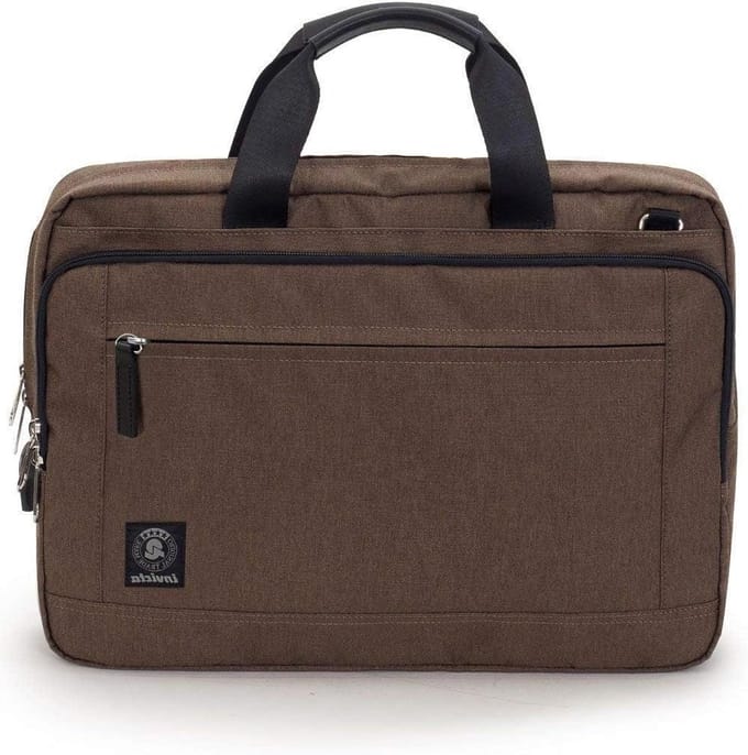 Laptoptas - Schoudertas - Zakelijk Vervoer - Ruim Interieur - 42 x 31 x 8 cm - Bruin