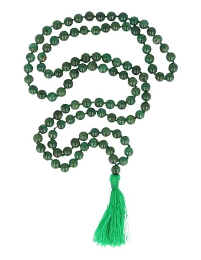 Aventurijn groen mala ketting