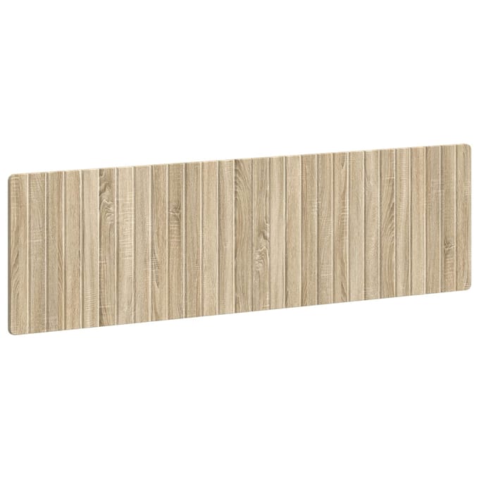 vidaXL - Wandgemonteerd - Hoofdbord - ZWOLLE - Sonoma - Eiken - Bewerkt - hout