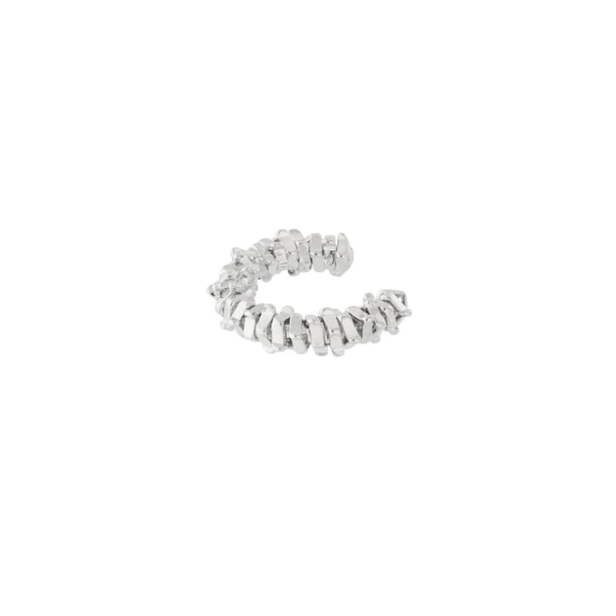 Earcuff Cool Babe | Zilverkleurig | Koper | Cadeau voor haar | Kerst | Sinterklaas | Cadeau voor haar