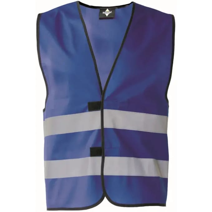 Korntex Functional Hi-Vis Safety Vest Dortmund KX100 - Royal Blue - S