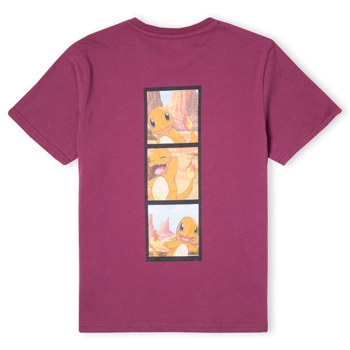 Pokémon Charmander's Desert Adventure Unisex T-Shirt - Burgundy - M