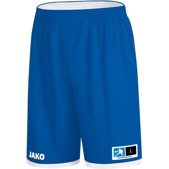 Jako Change 2.0 Reversible Short Heren - Wit / Royal | Maat: S