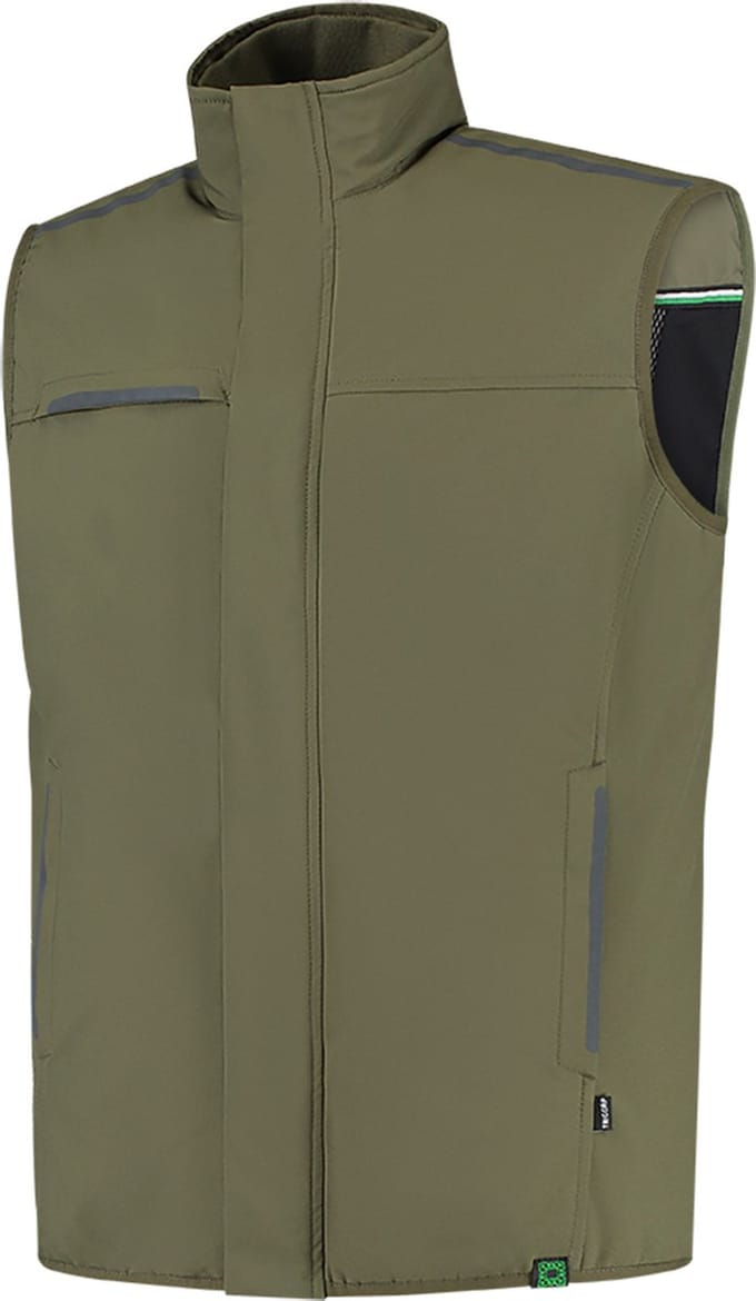 Tricorp Tech Shell Bodywarmer RE2050 402709 - Legergroen - M
