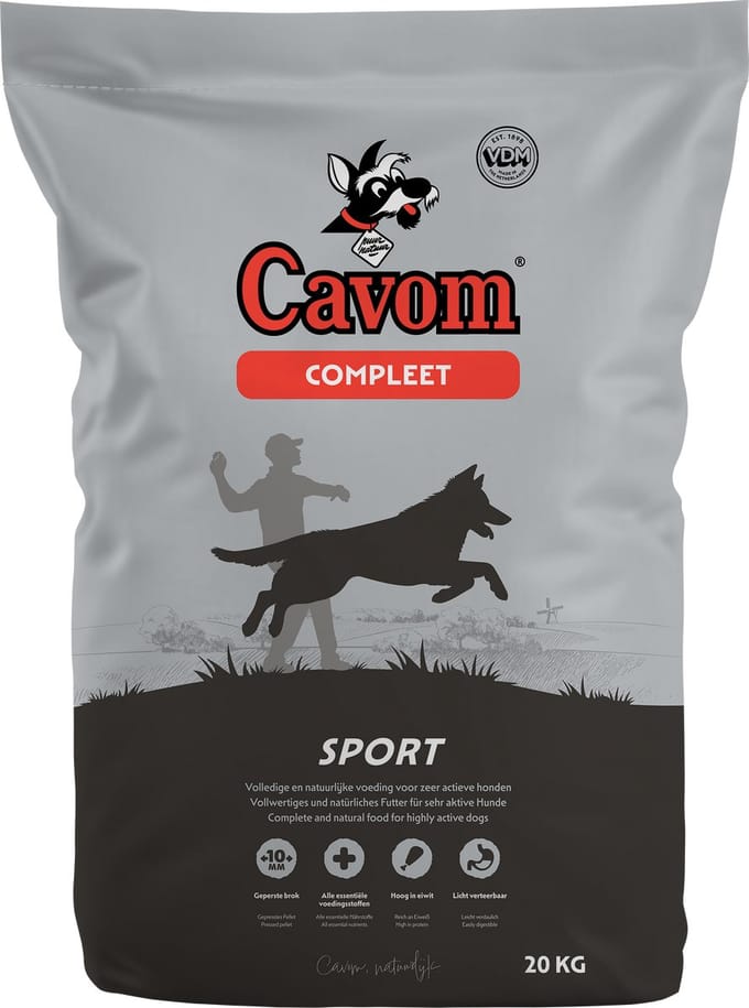 Cavom compleet Sport - geperste brokken - 20kg