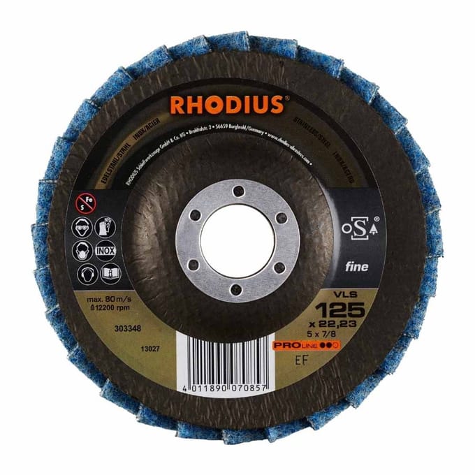 Rhodius 303348 VLS Lamellenschijf RVS, Staal, Non-ferrometaal 10 stuk(s)