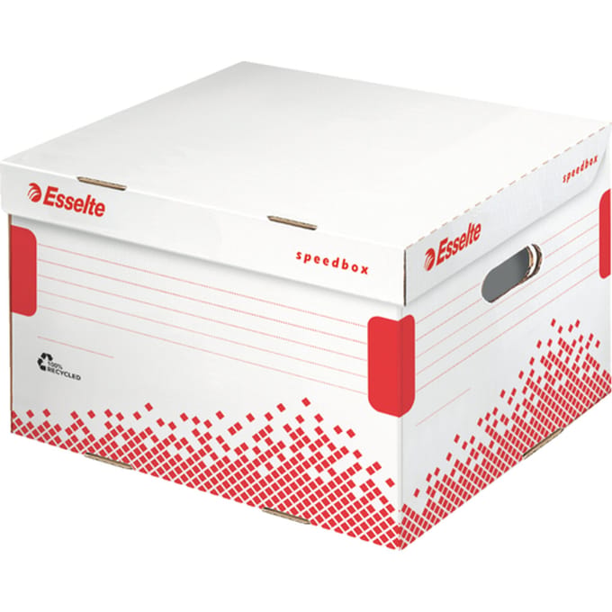 Opberg- en transportdoos Esselte Speedbox 433x263x364mm wit