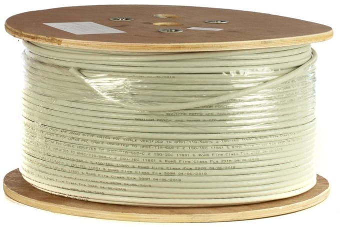 DANICOM CAT6 UTP 500 meter kabel op rol stug - LSZH (B2ca) - Trekdoos - Internetkabel - Netwerkkabel - UTP kabel