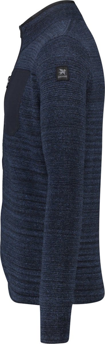 Vest Vanguard donkerblauw opstaande kraag - M
